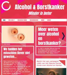 Website alcohol en borstkanker