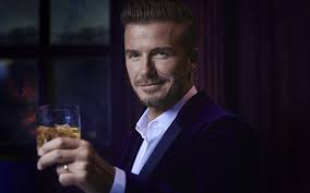 David Beckham middelpunt van drankrel