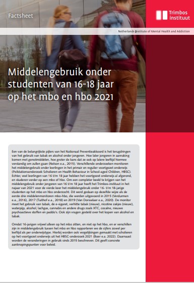 Alcoholgebruik mbo- en hbo-studenten van 16-18 jaar blijft hoog