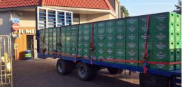 Jongeren leveren 1.000 bierkratjes in bij supermarkt