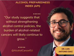 Hoe robuuster het alcoholbeleid, hoe minder alcoholgerelateerde ziekte en sterfte