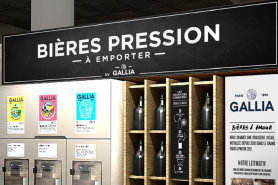 Heineken test in Parijs supermarktbiertap-automaten