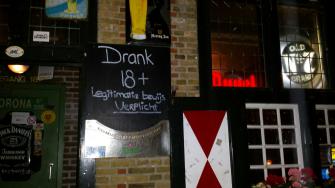 Eilander horeca strenger met alcohol