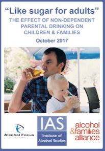 Zelfs matig alcoholgebruik ouders verontrust hun kinderen