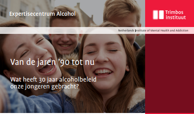 Factsheet over 30 jaar alcoholbeleid gericht op jongeren tot en met 16 jaar 