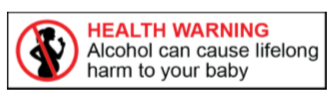 Australië en Nieuw Zeeland krijgen verplichte waarschuwing alcohol en zwangerschap